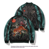 Tiger Mountain Embroidery Special National Chinese Style Autumn Jacket Coat